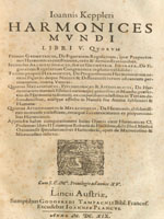 Harmonices Mundi title page